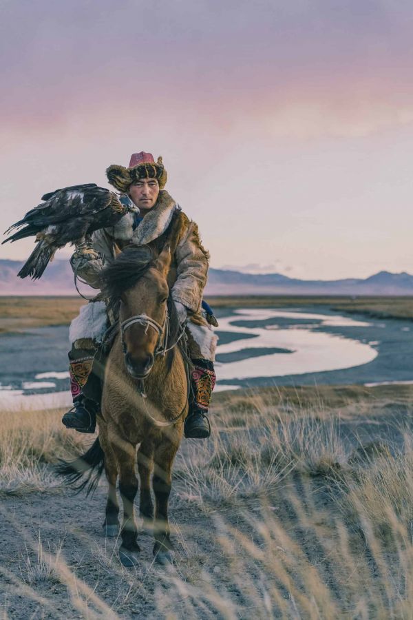 Kazakh Mongolian Eagle Hunter